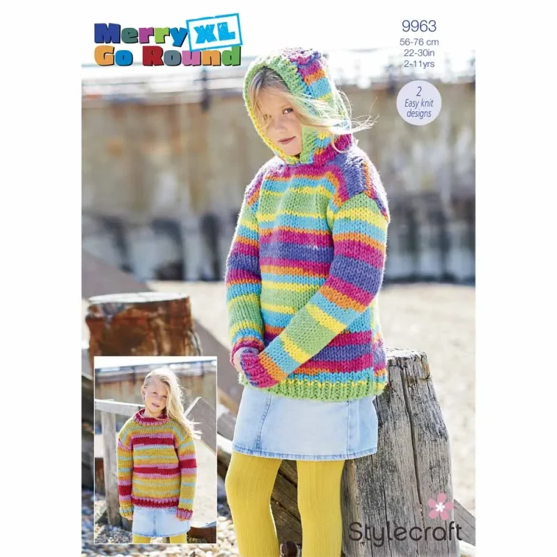 stylecraft xl merry go round sweater hoodie