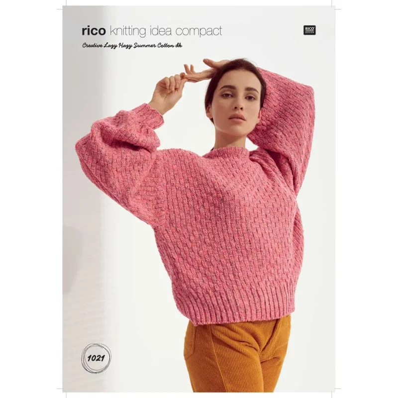 summer cotton dk sweaters rico creative lazy hazy 1021 digital