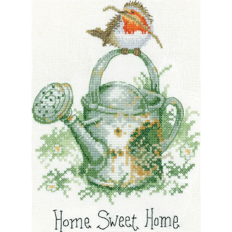 sweet home cross stitch kit by peter underhill