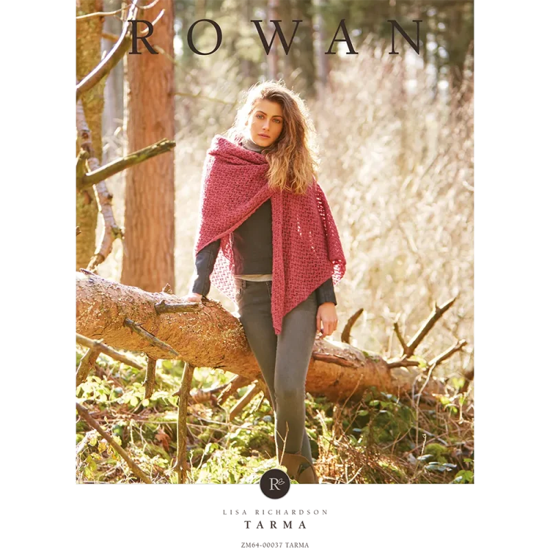 tarma shawl rowan alpaca classic knitting pattern digital download