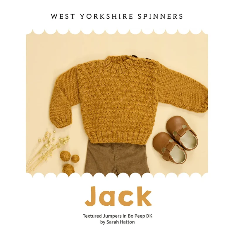 textured bo peep dk jumper by west yorkshire spinners