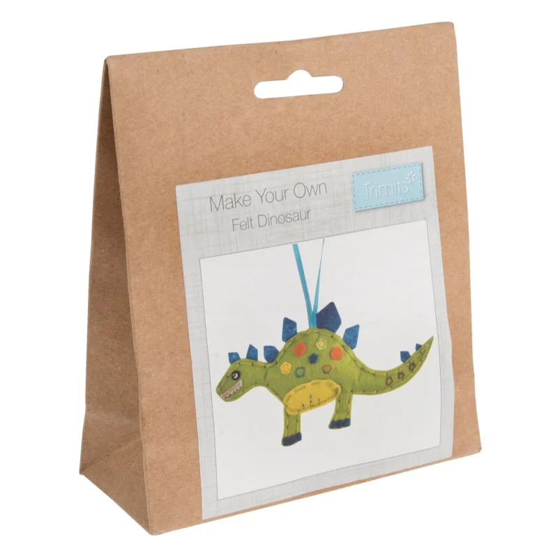 trimits dinosaur felt craft kit