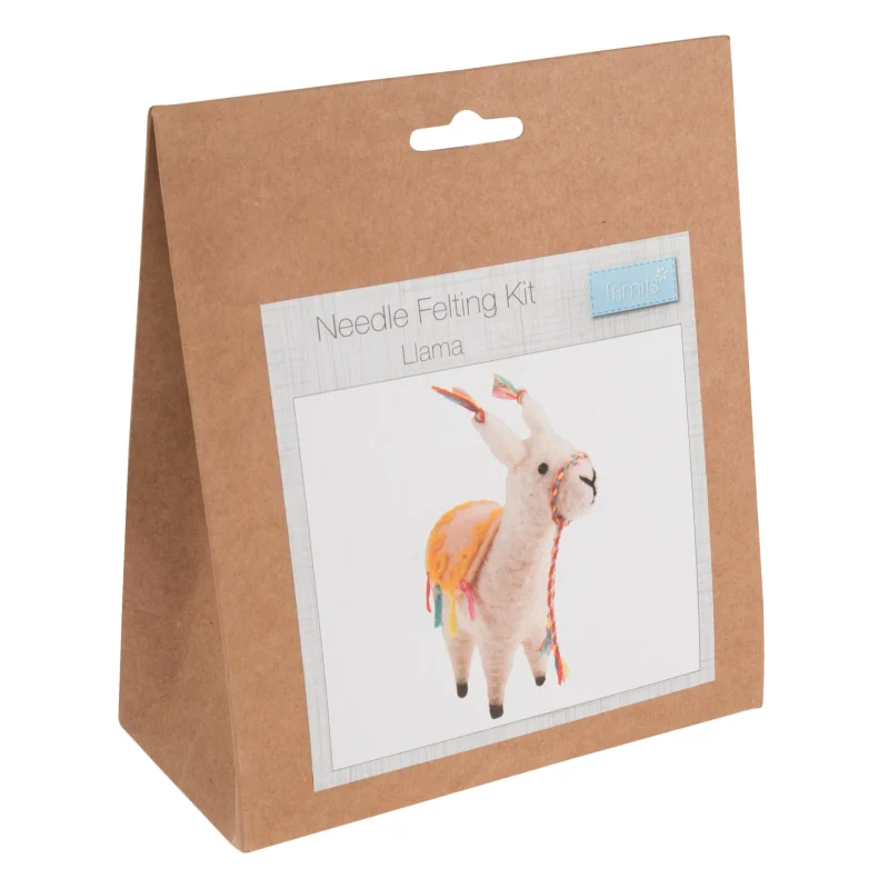 trimits llama needle felting kit