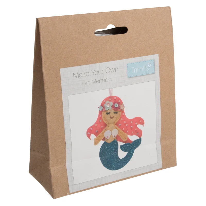 trimits mermaid felt decoration kit scaled