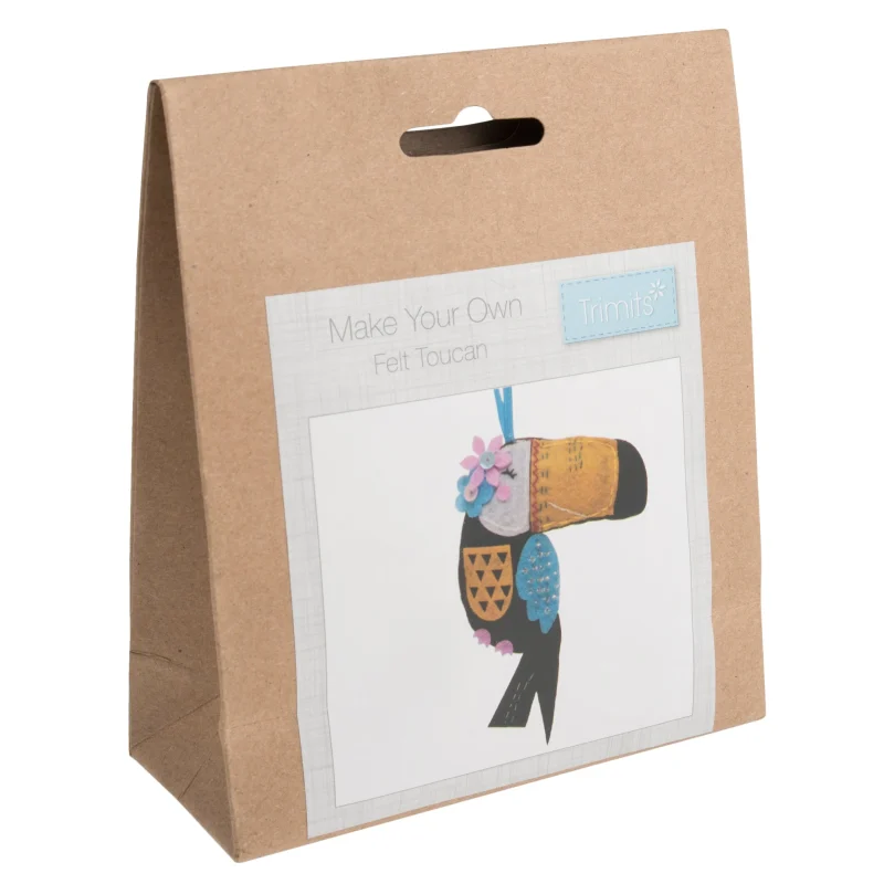 trimits toucan felt decoration kit scaled