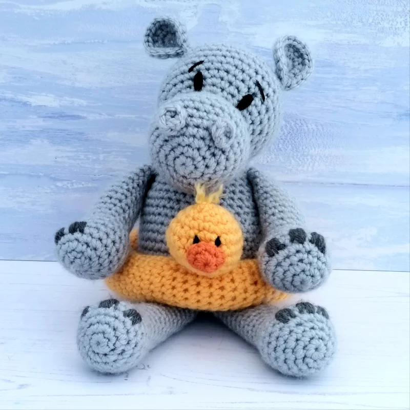 wee woolly wonderfuls henry the hippo pattern book stylecraft special chunky scaled