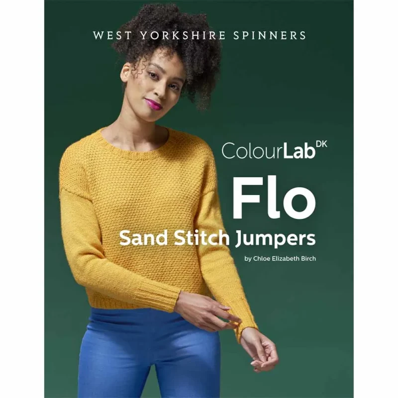 west yorkshire spinners colourlab sand stitch jumper digital pattern