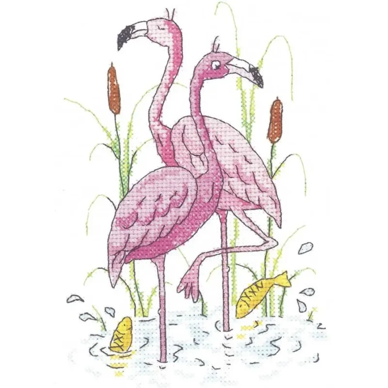 whimsical flamingo decor