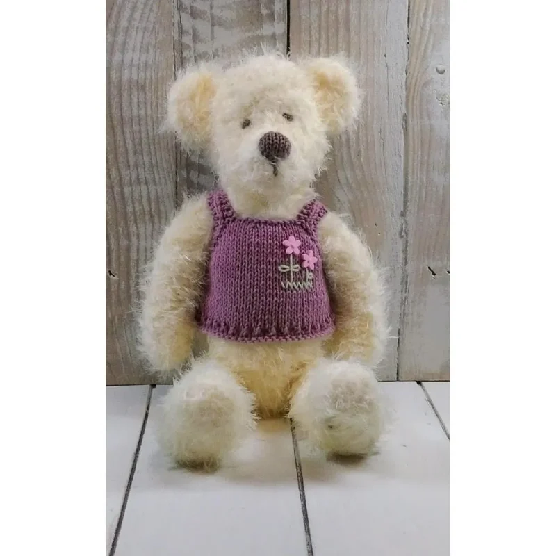 winnie bear by sue jobson classic plush toy