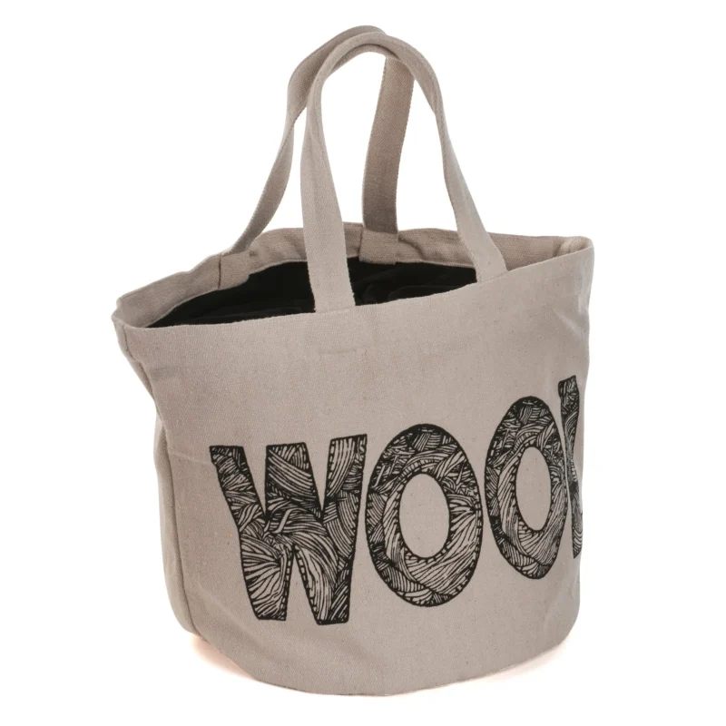 wool logo bucket bag hobbygift