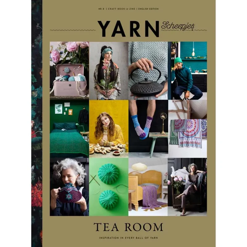 yarn bookazine 8 tea room collection